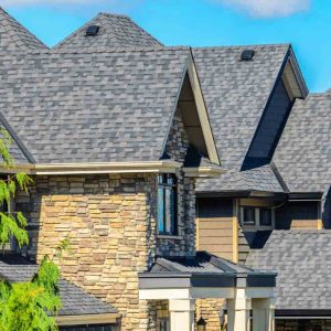 Asphalt shingle roof